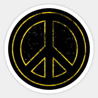 Star Peace Sticker